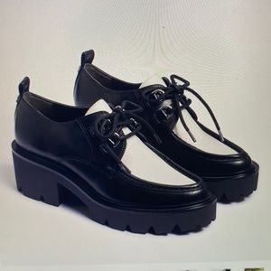 Sam Edelman Monna lace up lug sole loafer